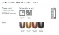 Nox Prémium dekorcsík 30 mm