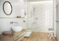 Cersanit Sandwood Beige 18,5x59,8 padlólap