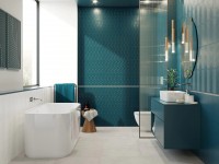 Flame Blue Mat 30x60 csempe termékcsalád