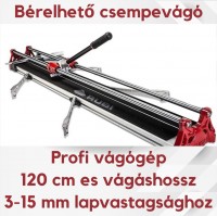 Bérelhető csempevágó, Rubi HIT 1200 N kézi csempevágó táskában 26962