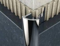 Íves csempe élvédő alumínium