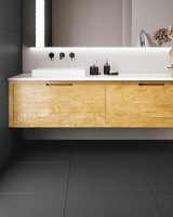 Geotiles Cromatic Black 60x60 padlólap