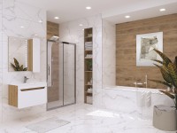 Attica Statuario Glossy 60x120 padlólap