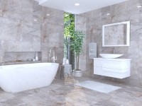 Belgium Grey Glossy 60x120 padlólap