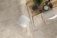 Emigres Montpellier Beige és Montpellier White matt 60x120 padlólap