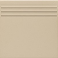 Bazo Beige Monocolor 30x30 gres lépcsőlap