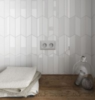 Equipe Chevron Wall 5,2x18,6 fali csempe,10 színben választható