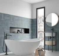 Equipe Argile 6x24,6 padlólap és fali csempe, 9 színben választható