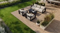 Patio Wood koraTER 60x60x2 fahatású vastagított padlólap 2 cm vastag 