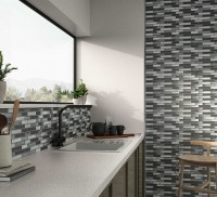 Intermatex Murano Silver 25x30 mozaik