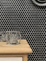 Intermatex Penny Black matt 31,5x29,1 mozaik