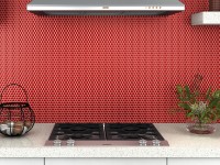 Intermatex Penny Red Gloss 31,5x29,1 mozaik