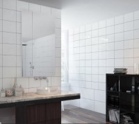 Zalakerámia ZBK-701 fényes fehér 20x25 csempe