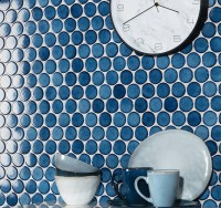 Intermatex Round Blue 30,4x26,3 mozaik