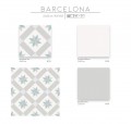 Keros Barcelona 25x25 padlólap és falburkolat termékcsalád