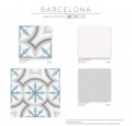 Keros Barcelona 25x25 padlólap és falburkolat termékcsalád