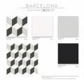 Keros Barcelona 25x25 padlólap és falburkolat termékcsalád