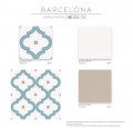 Keros Barcelona 25x25 padlólap és falburkolat termékcsalád