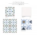 Keros Cordoba 25x25 padlólap és falburkolat termékcsalád
