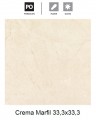 Cristacer Crema Marfil 33,3x33,3 padlólap