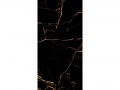 Flame Roma Black-Gold Poler polírozott, magasfényű 60x120 padlólap