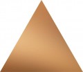 Arte Scarlet Copper Triangle Dekor