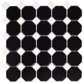 Intermatex Octogon Black matt 29,5x29,5 mozaik